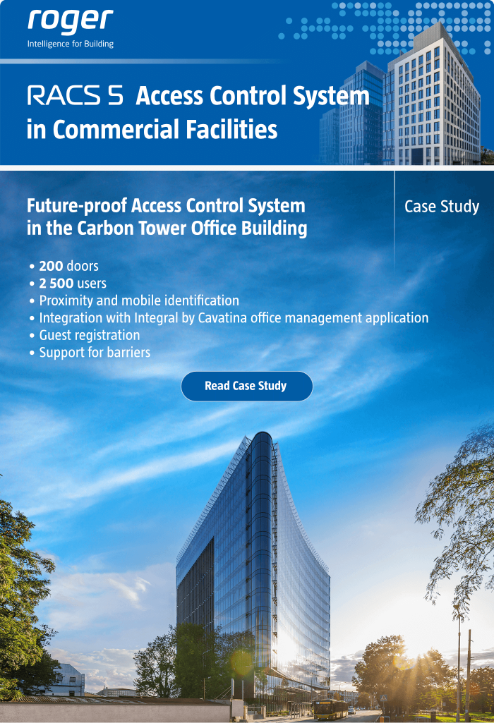 RACS 5 Access Control System in Commercial Facilities