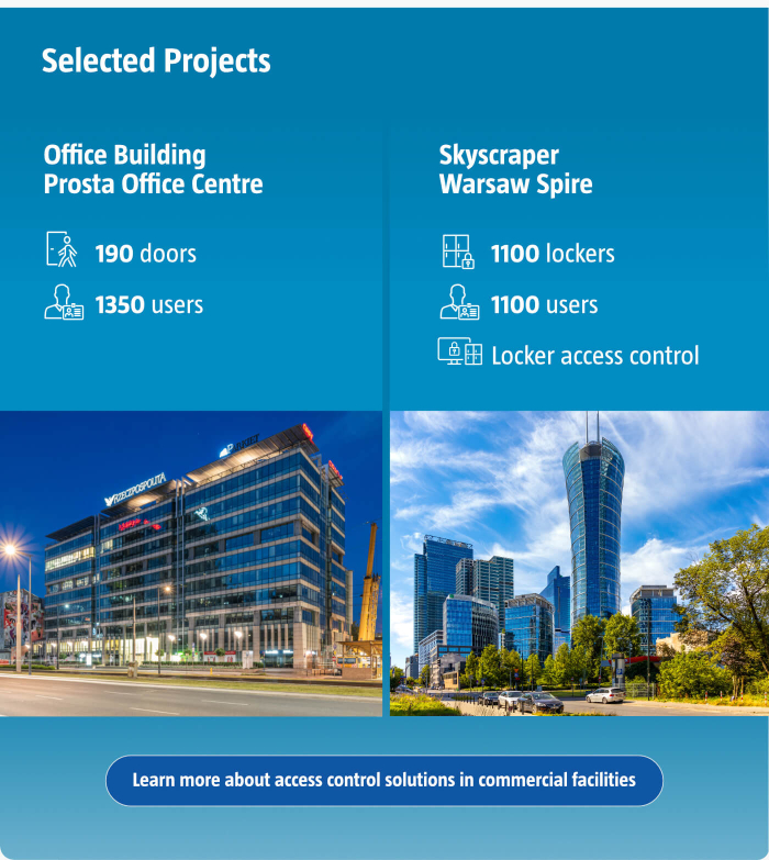 RACS 5 Access Control System in Commercial Facilities