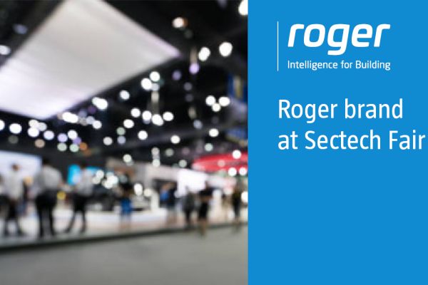 Roger brand at Sectech Fair
