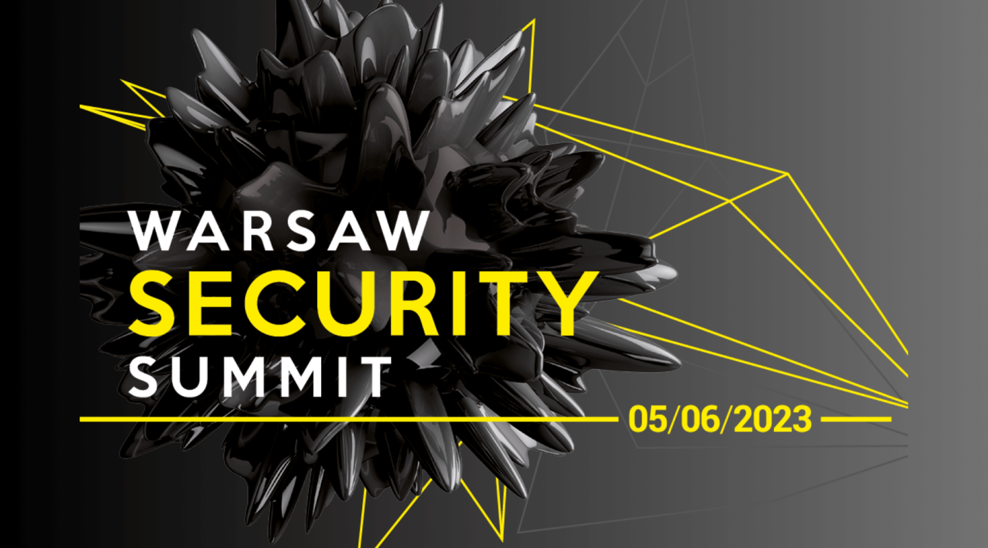 Roger Brand at the Warsaw Security Summit